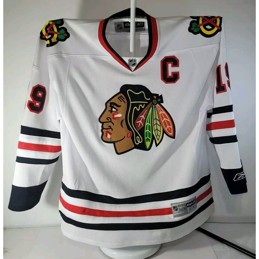 Jonathan Toews RBK‎ CCM 2XL Chicago Blawkhawks #19 NHL Hockey Jersey